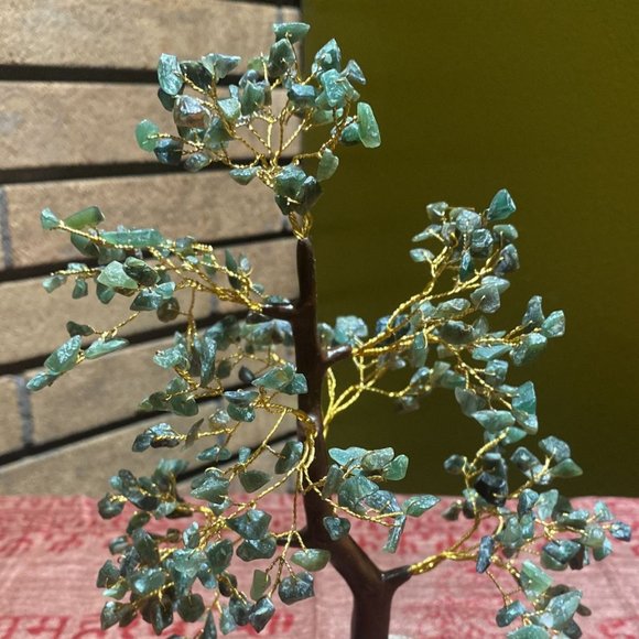 Jade Tree of Life Statue
